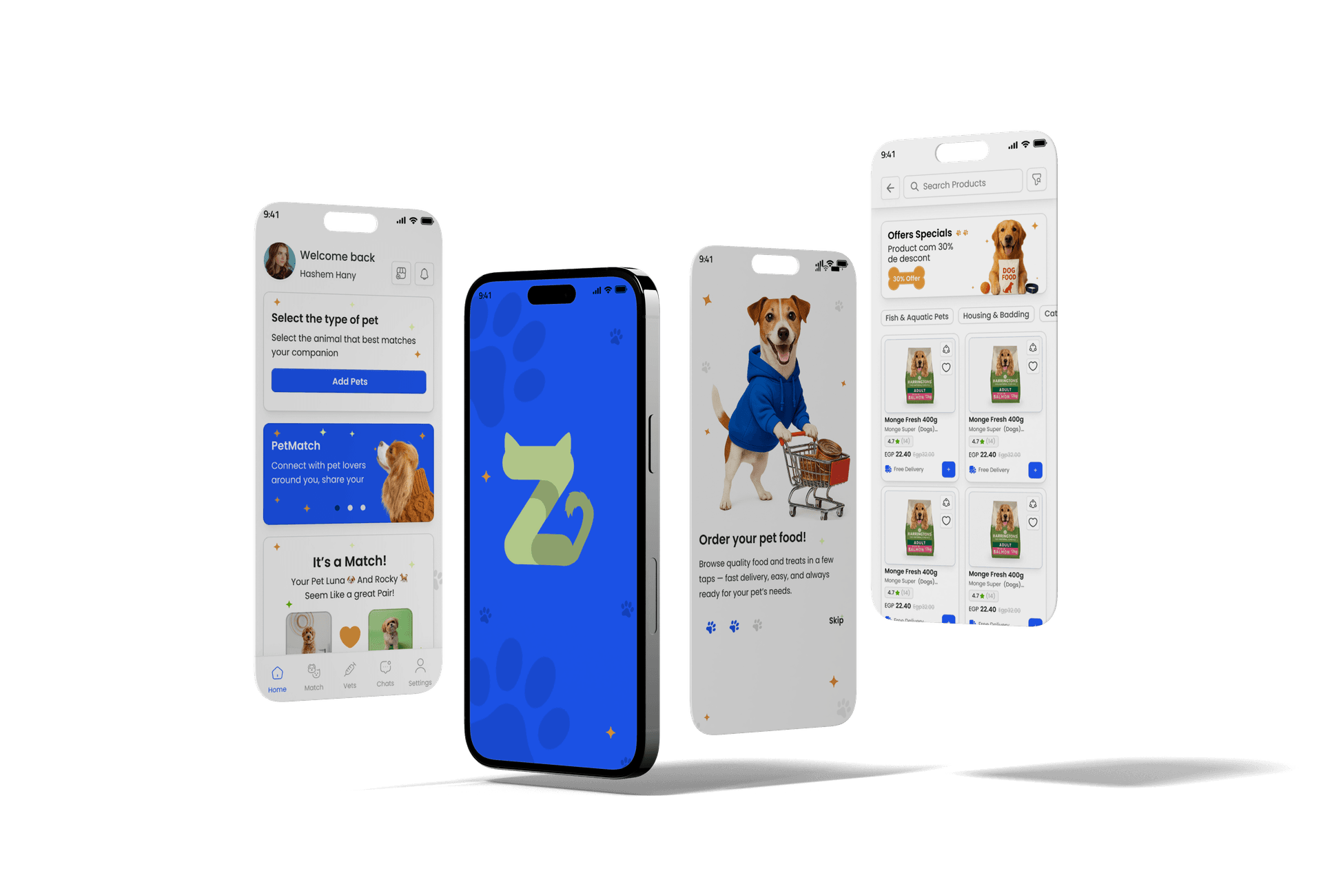 ZOZOO App Screens